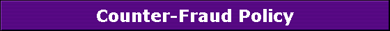 Counter-Fraud Policy